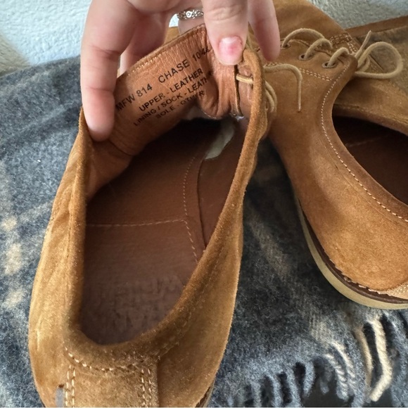 Frank Wright Chase Leather Derby Brown Suede Oxford Classic Men’s Shoe Staple main image 6